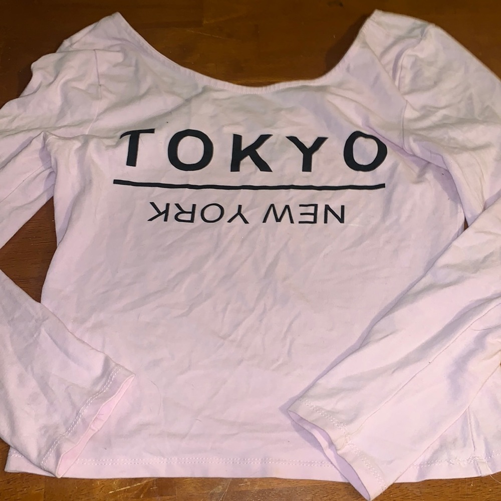Pink Top Long Sleeve